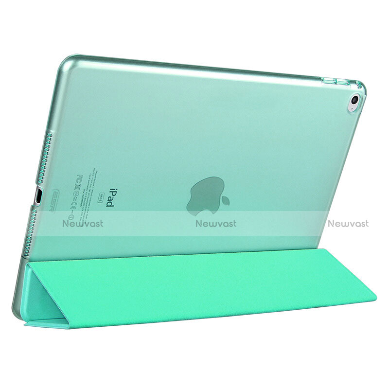 Leather Case Stands Flip Cover L05 for Apple iPad Mini 4 Green