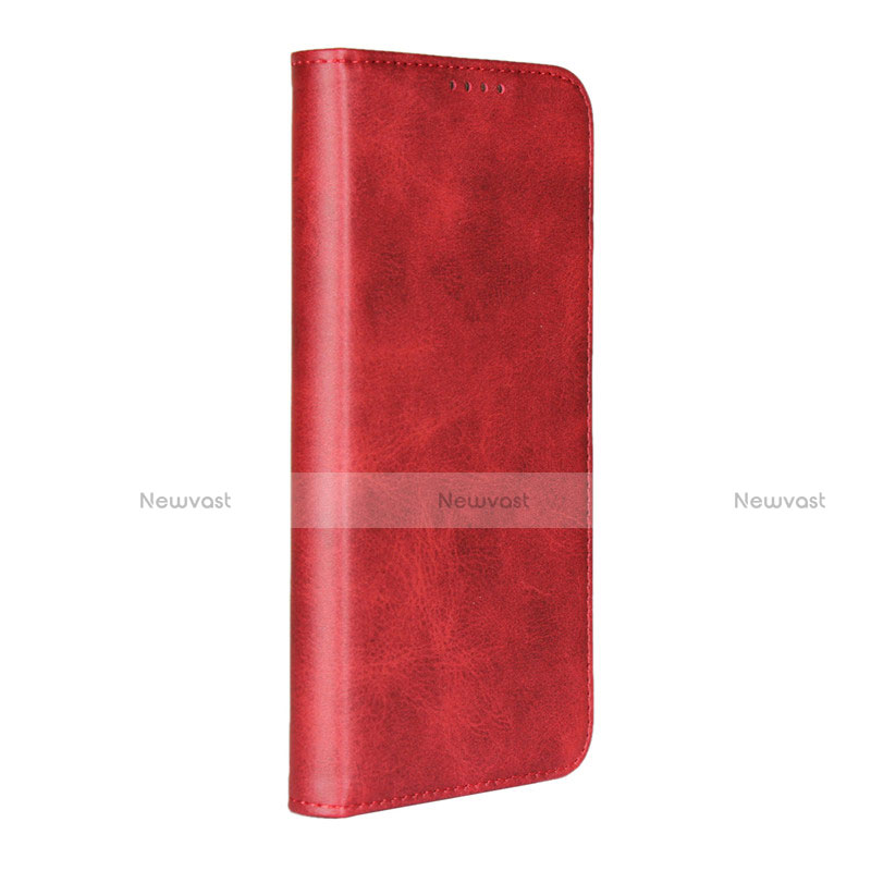 Leather Case Stands Flip Cover L05 for Huawei Honor 10 Lite Red