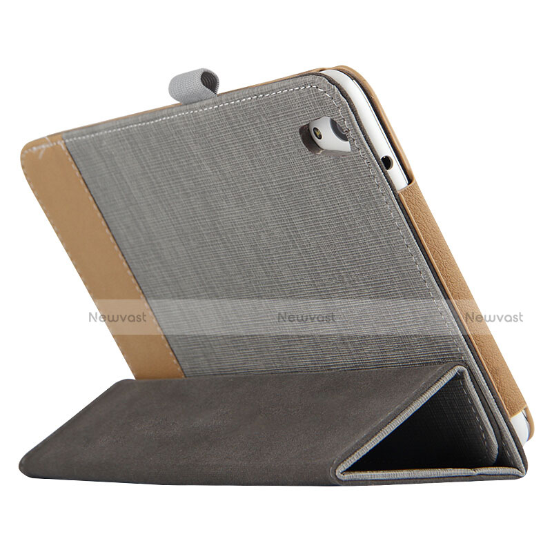 Leather Case Stands Flip Cover L05 for Huawei Honor Pad 2 Gray