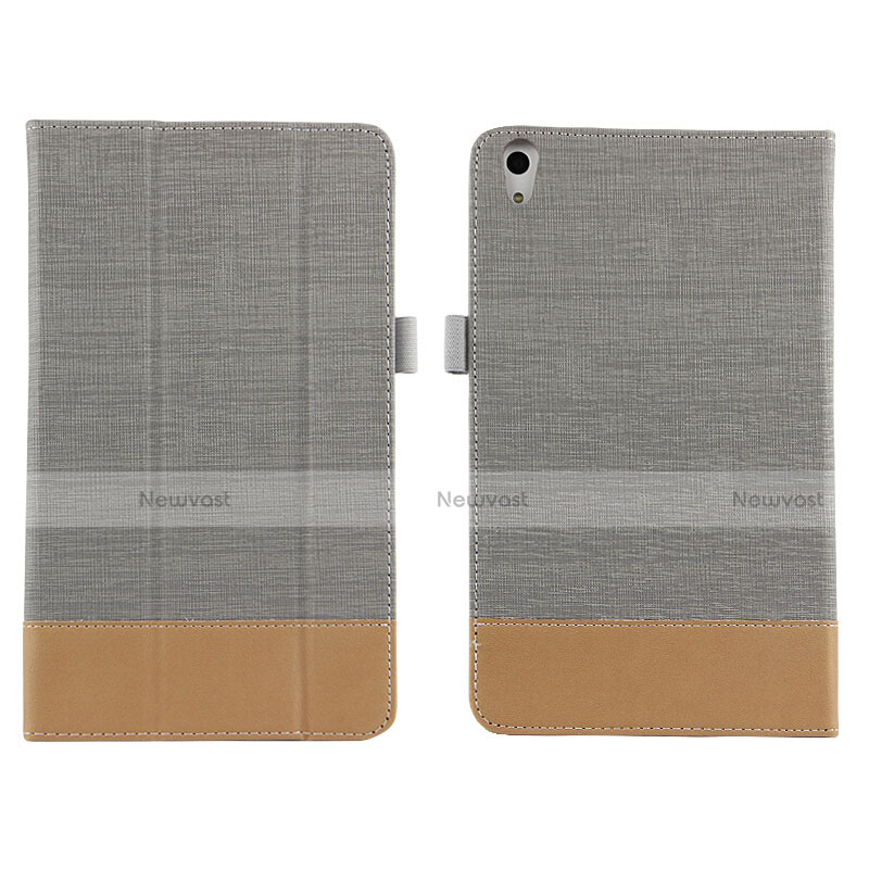 Leather Case Stands Flip Cover L05 for Huawei Honor Pad 2 Gray