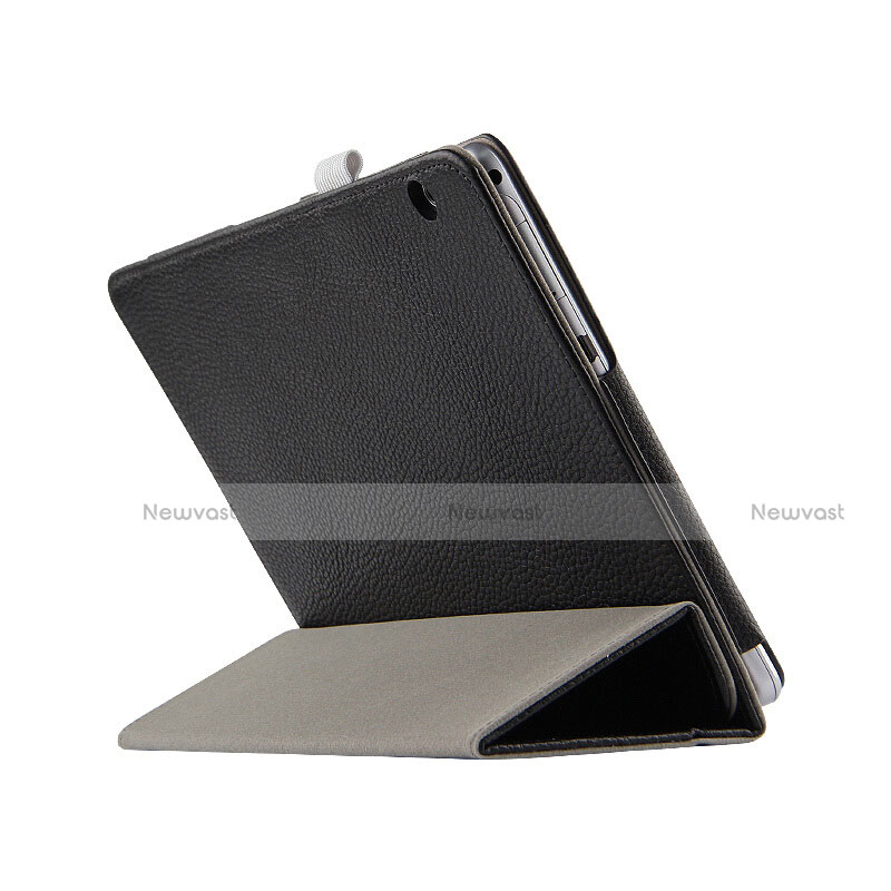 Leather Case Stands Flip Cover L05 for Huawei MediaPad T3 10 AGS-L09 AGS-W09 Black