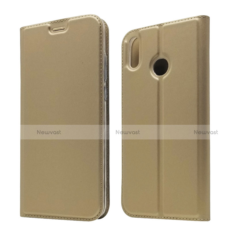 Leather Case Stands Flip Cover L05 Holder for Huawei Honor V10 Lite Gold