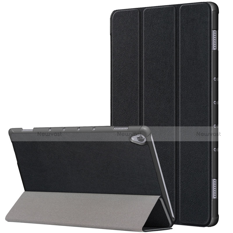 Leather Case Stands Flip Cover L05 Holder for Huawei MatePad 10.8 Black