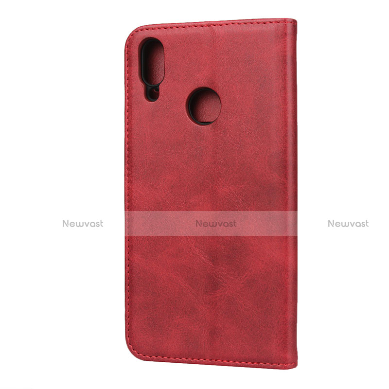 Leather Case Stands Flip Cover L05 Holder for Huawei Y7 (2019)