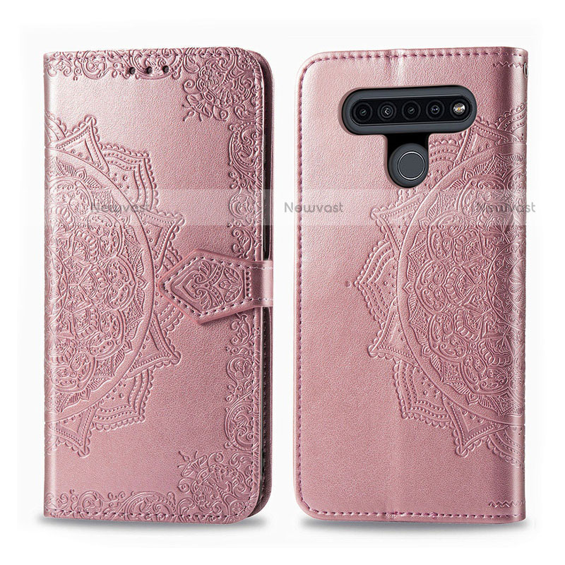 Leather Case Stands Flip Cover L05 Holder for LG K41S