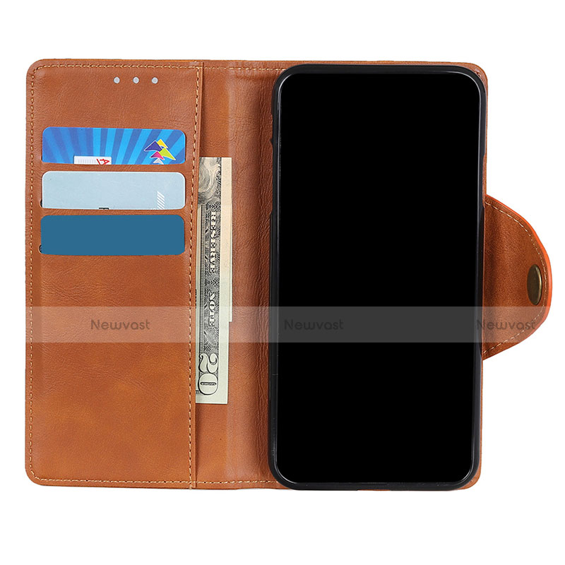 Leather Case Stands Flip Cover L05 Holder for Motorola Moto E7 (2020)