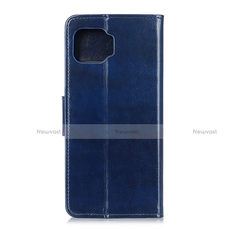 Leather Case Stands Flip Cover L05 Holder for Oppo F17 Pro