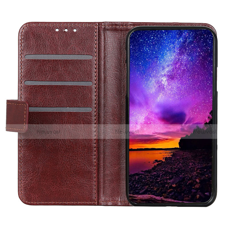 Leather Case Stands Flip Cover L05 Holder for Samsung Galaxy M01 Core