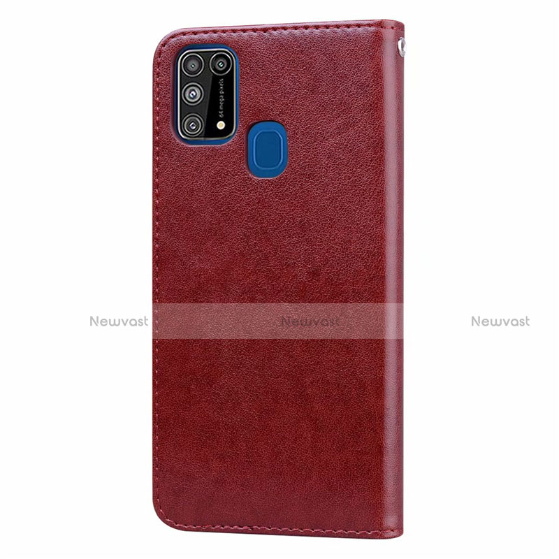 Leather Case Stands Flip Cover L05 Holder for Samsung Galaxy M31