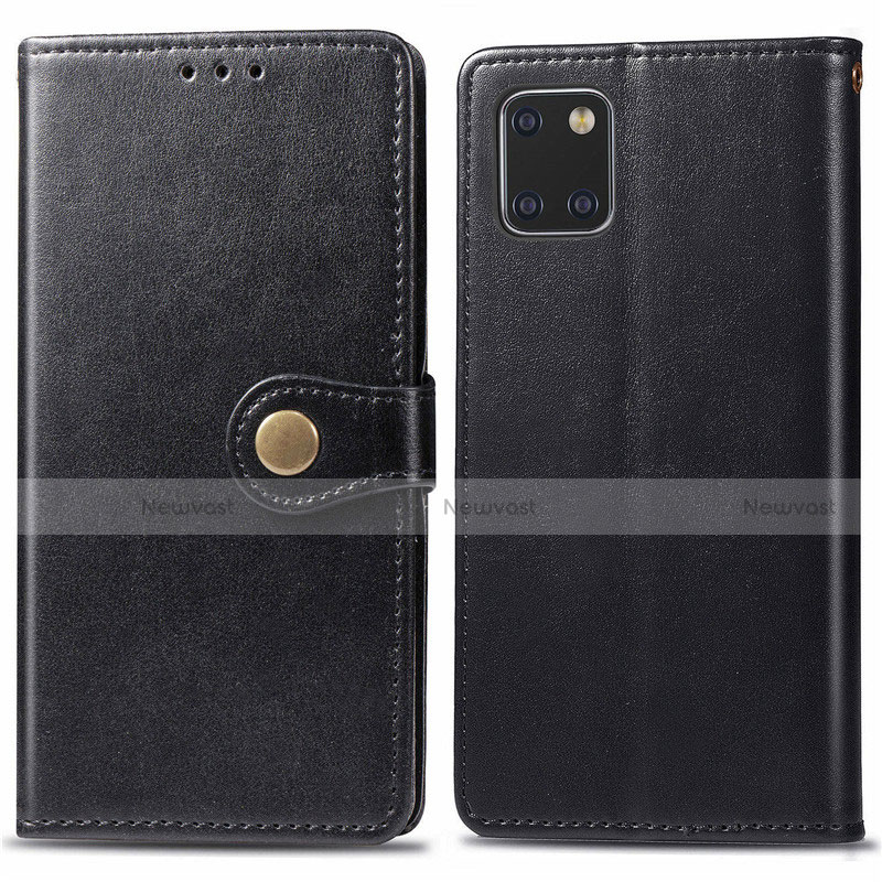 Leather Case Stands Flip Cover L05 Holder for Samsung Galaxy Note 10 Lite