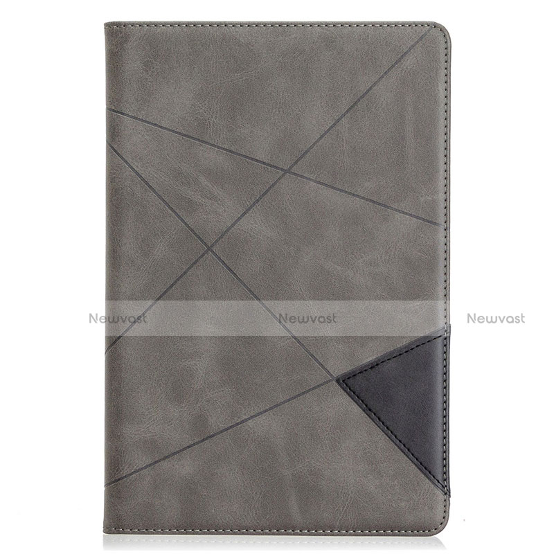 Leather Case Stands Flip Cover L05 Holder for Samsung Galaxy Tab S5e 4G 10.5 SM-T725 Gray