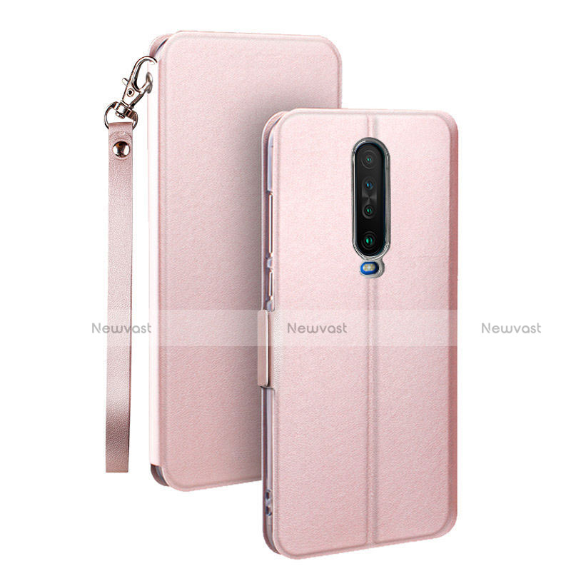 Leather Case Stands Flip Cover L05 Holder for Xiaomi Poco X2