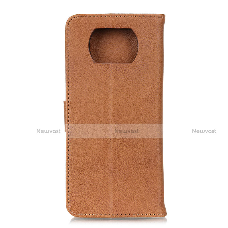 Leather Case Stands Flip Cover L05 Holder for Xiaomi Poco X3 NFC