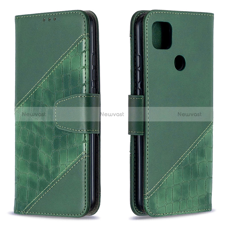 Leather Case Stands Flip Cover L05 Holder for Xiaomi Redmi 9 Activ