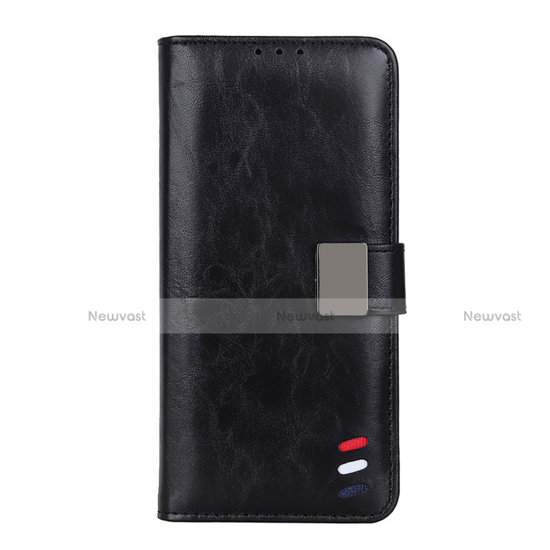 Leather Case Stands Flip Cover L05 Holder for Xiaomi Redmi K30S 5G Black