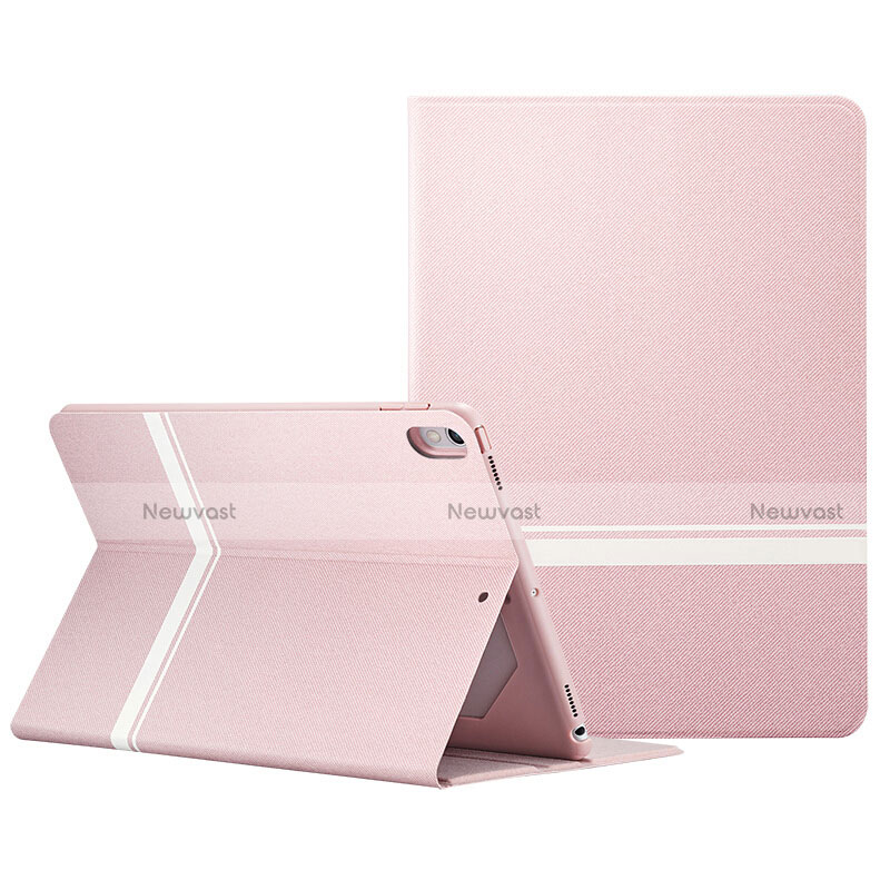 Leather Case Stands Flip Cover L06 for Apple iPad Pro 10.5 Pink