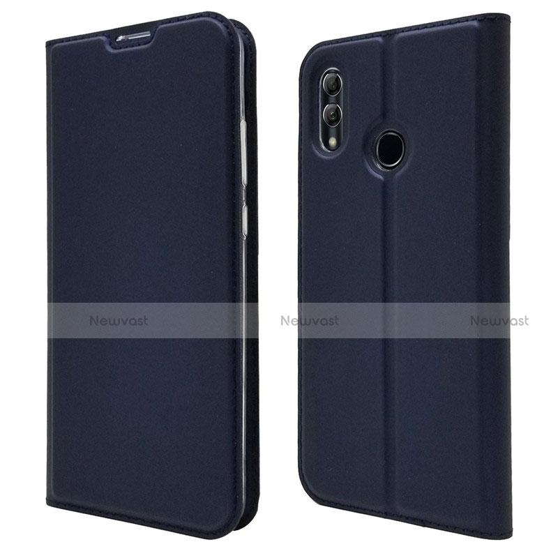 Leather Case Stands Flip Cover L06 for Huawei Honor 10 Lite Blue