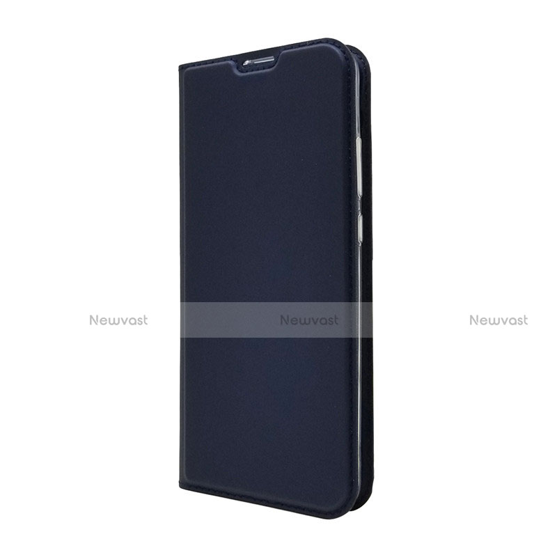 Leather Case Stands Flip Cover L06 for Huawei Honor 10 Lite Blue