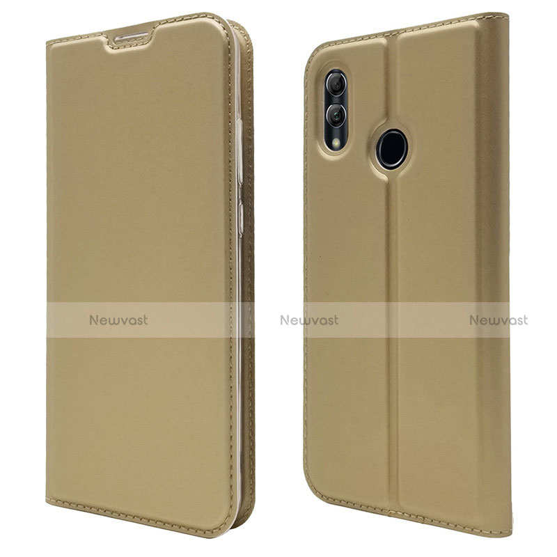 Leather Case Stands Flip Cover L06 for Huawei Honor 10 Lite Gold