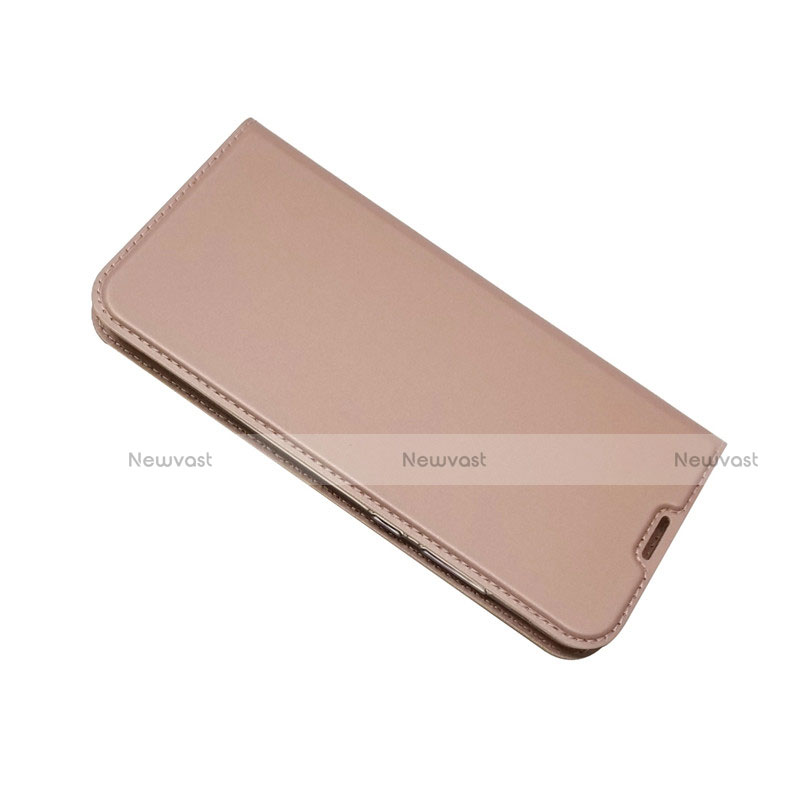 Leather Case Stands Flip Cover L06 for Huawei Honor 10 Lite Rose Gold