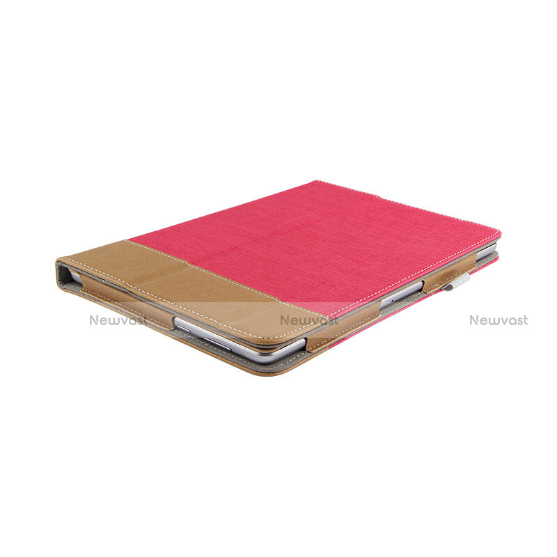 Leather Case Stands Flip Cover L06 for Huawei MediaPad T3 10 AGS-L09 AGS-W09 Red