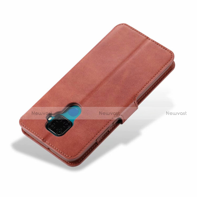 Leather Case Stands Flip Cover L06 Holder for Huawei Mate 30 Lite