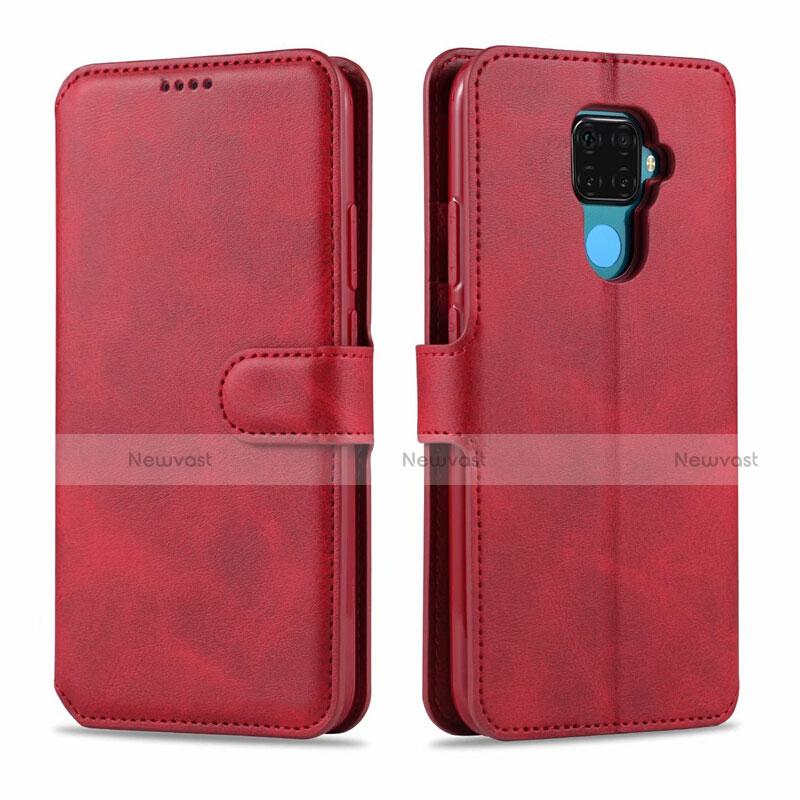 Leather Case Stands Flip Cover L06 Holder for Huawei Mate 30 Lite