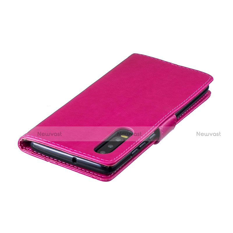 Leather Case Stands Flip Cover L06 Holder for Huawei P30