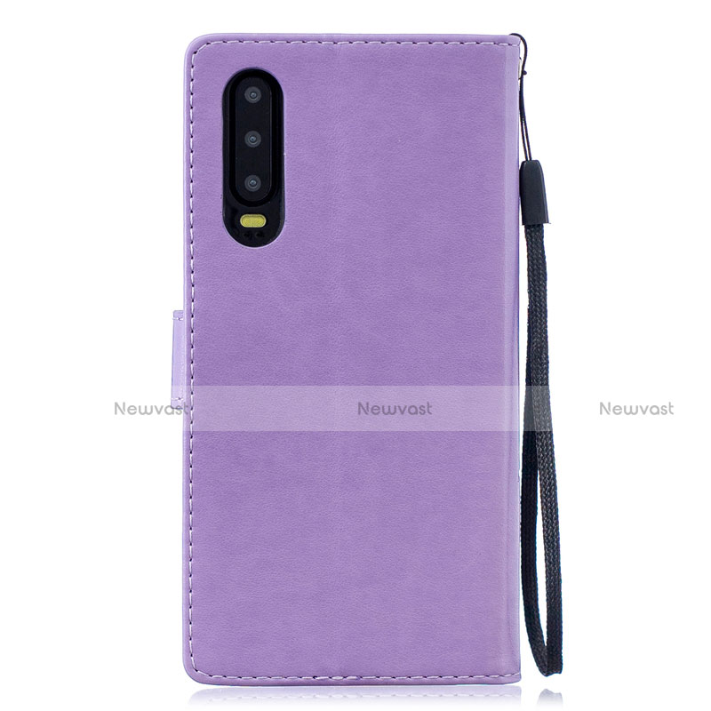 Leather Case Stands Flip Cover L06 Holder for Huawei P30