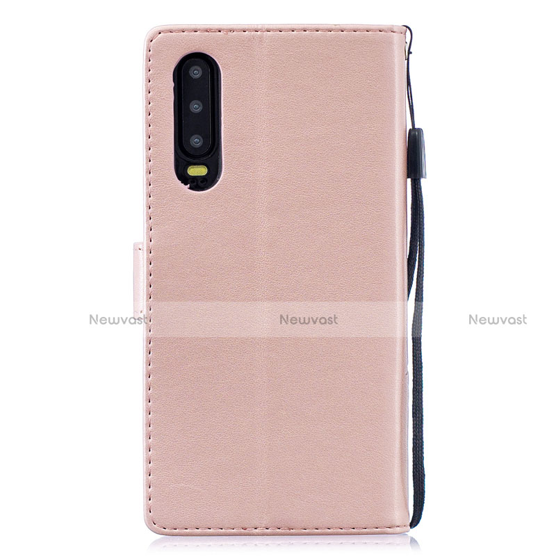 Leather Case Stands Flip Cover L06 Holder for Huawei P30