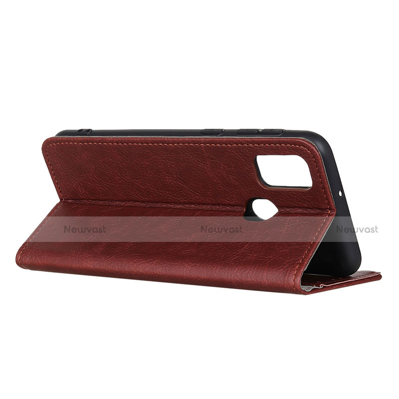 Leather Case Stands Flip Cover L06 Holder for Huawei Y8s