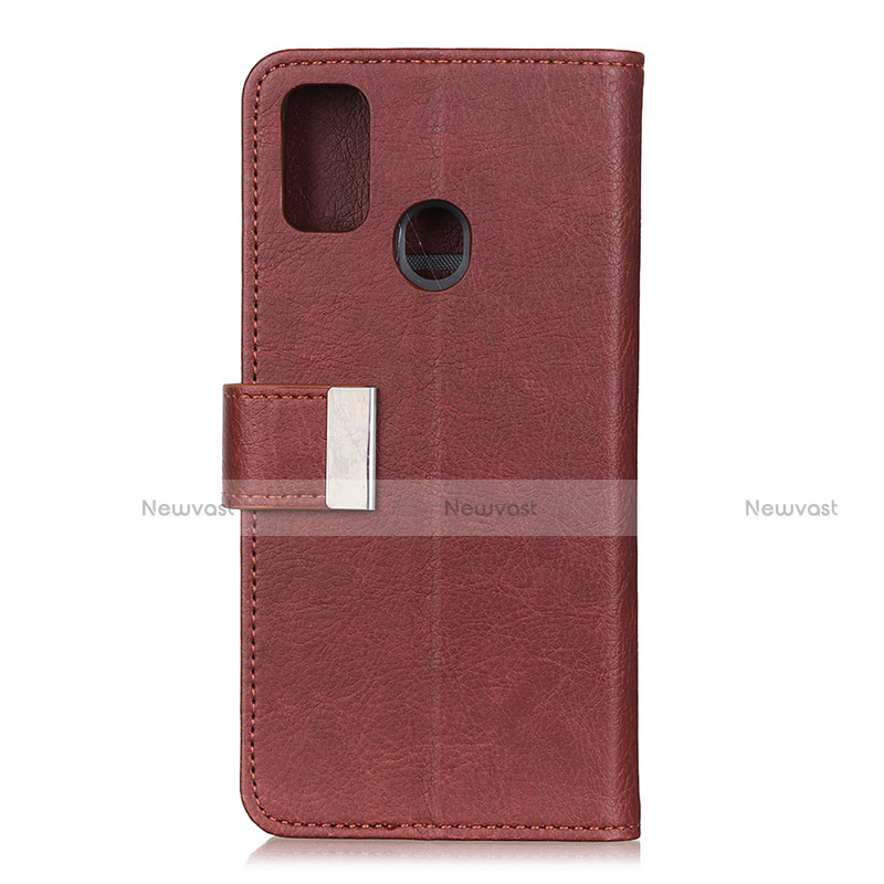 Leather Case Stands Flip Cover L06 Holder for Huawei Y8s