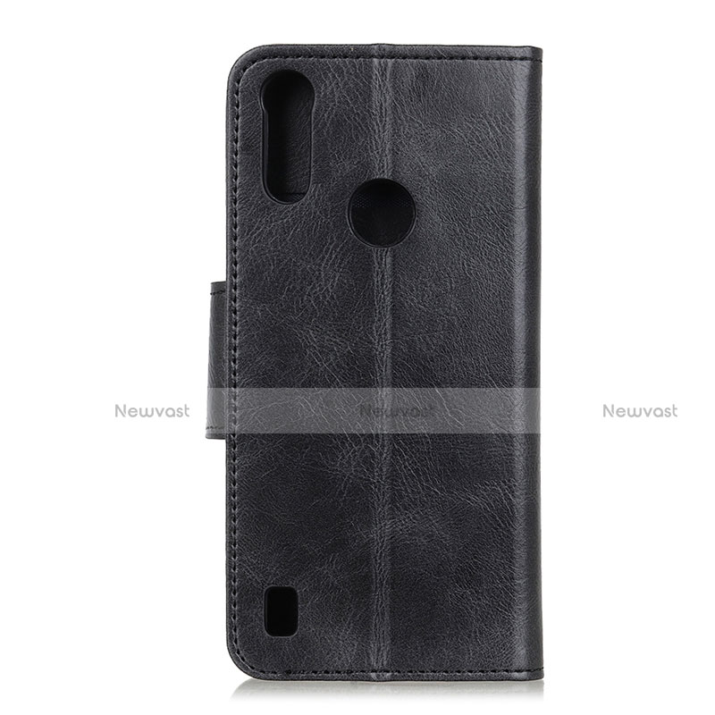 Leather Case Stands Flip Cover L06 Holder for Motorola Moto E6s (2020)