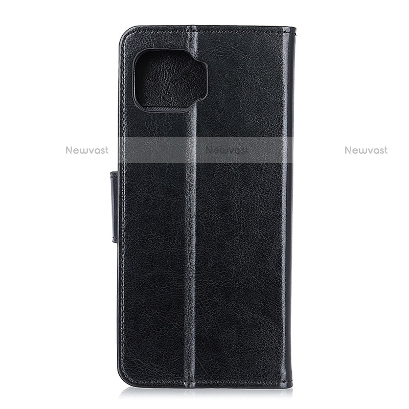 Leather Case Stands Flip Cover L06 Holder for Motorola Moto G 5G Plus