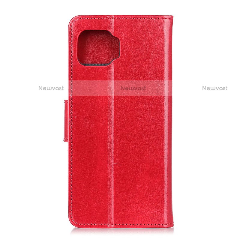 Leather Case Stands Flip Cover L06 Holder for Motorola Moto One 5G