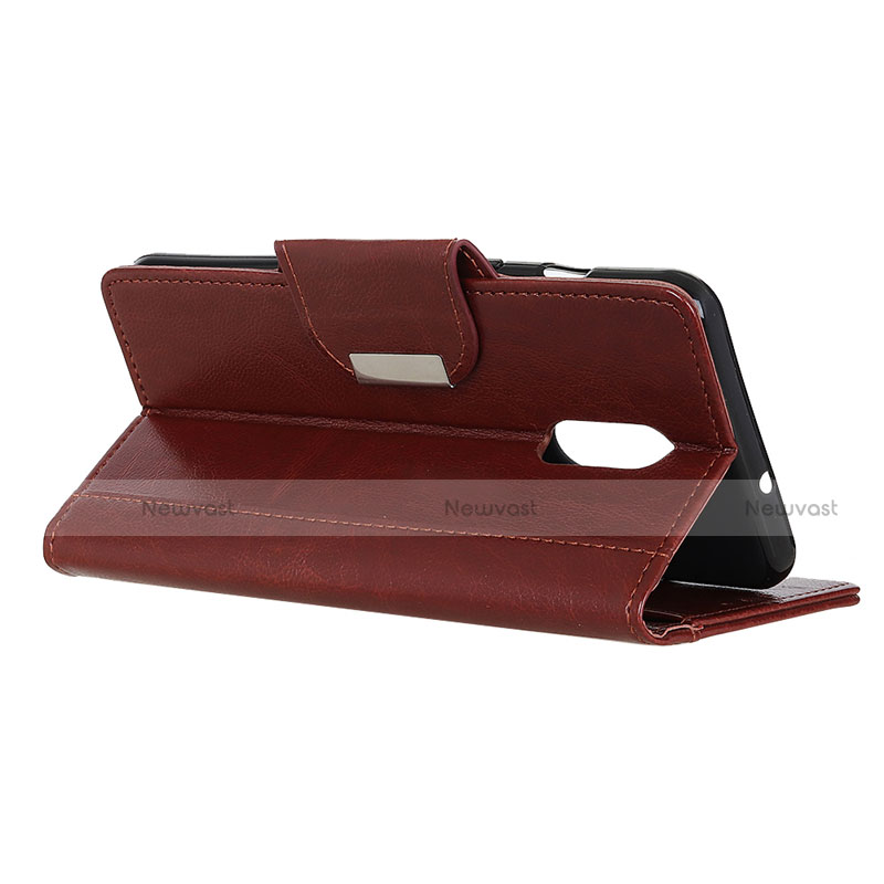 Leather Case Stands Flip Cover L06 Holder for Nokia C3