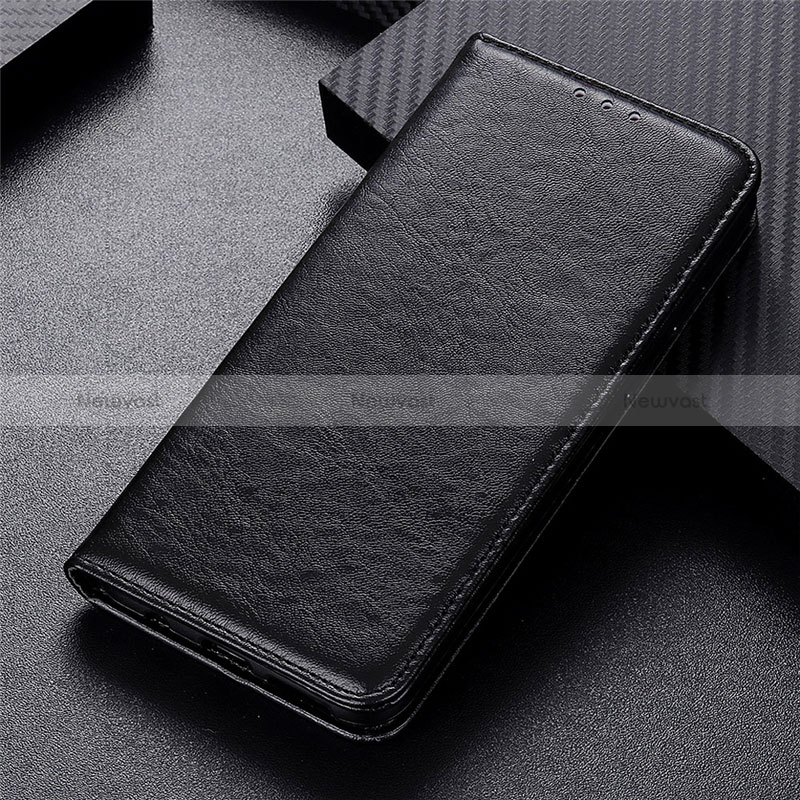 Leather Case Stands Flip Cover L06 Holder for Oppo A11s Black