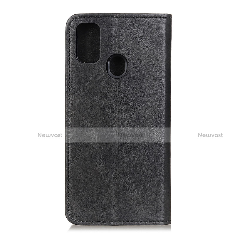 Leather Case Stands Flip Cover L06 Holder for Realme C17