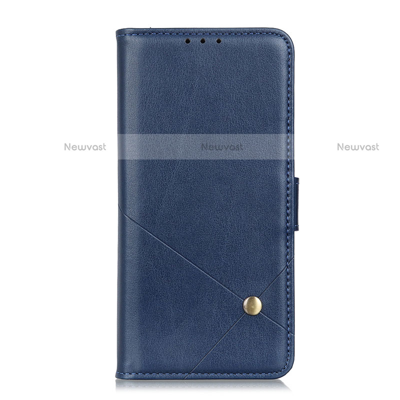 Leather Case Stands Flip Cover L06 Holder for Realme Narzo 30 Pro 5G Blue