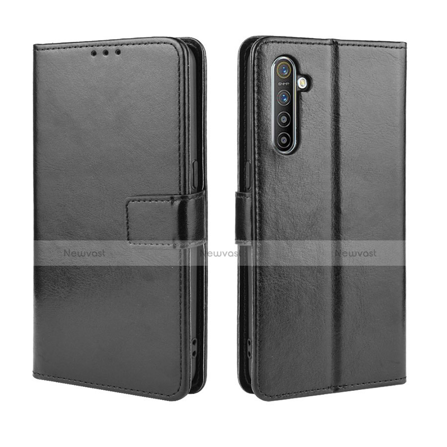 Leather Case Stands Flip Cover L06 Holder for Realme XT