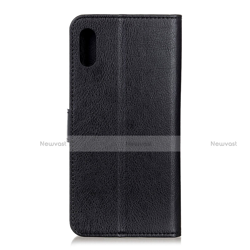 Leather Case Stands Flip Cover L06 Holder for Samsung Galaxy A01 Core