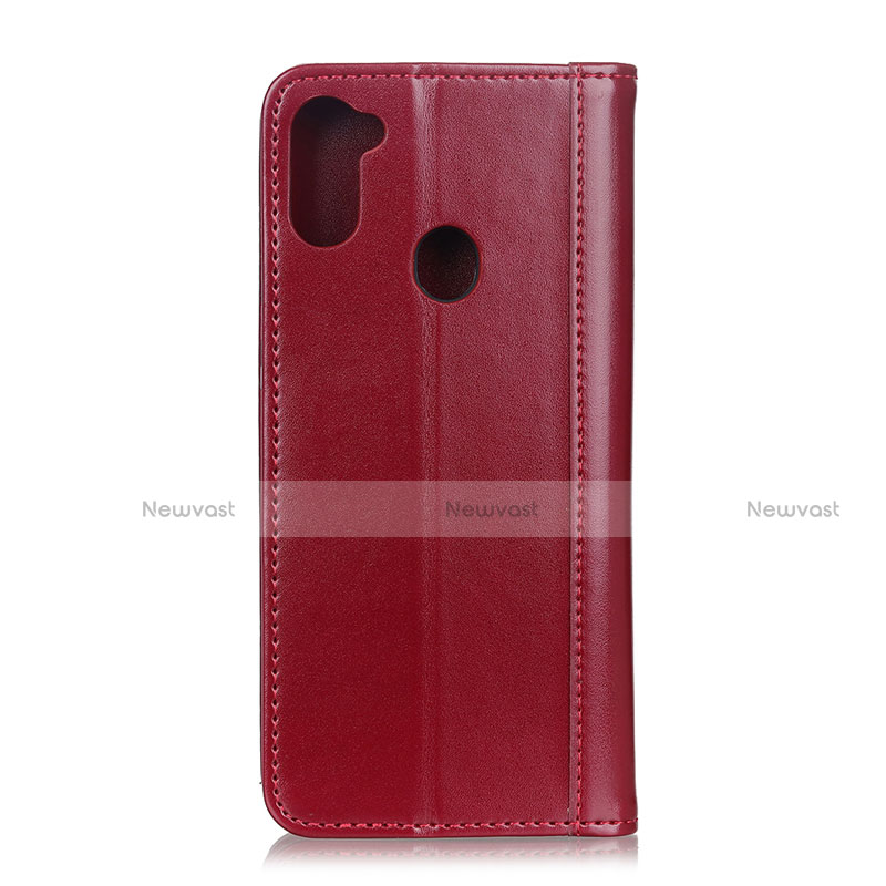 Leather Case Stands Flip Cover L06 Holder for Samsung Galaxy A11