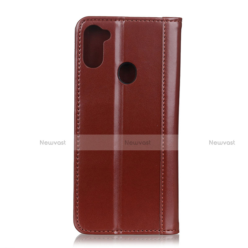 Leather Case Stands Flip Cover L06 Holder for Samsung Galaxy A11