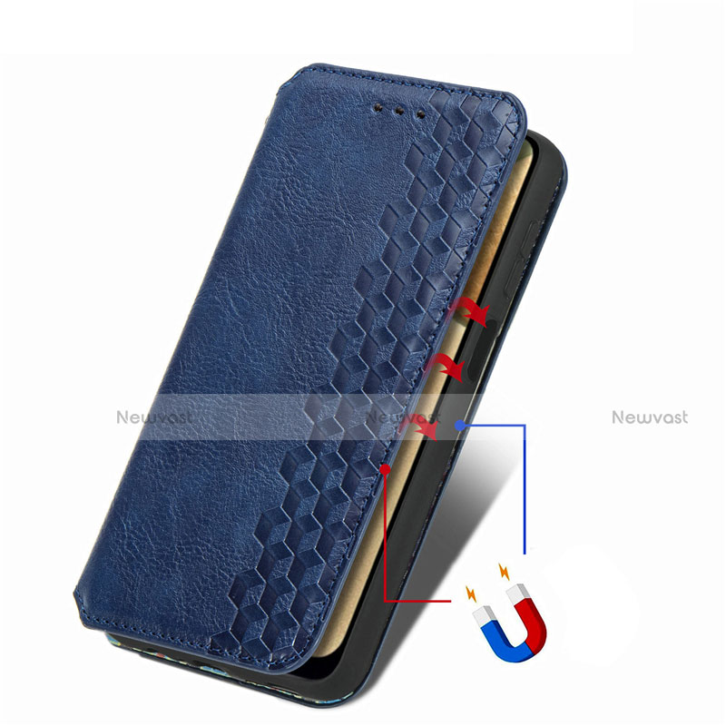 Leather Case Stands Flip Cover L06 Holder for Samsung Galaxy A12