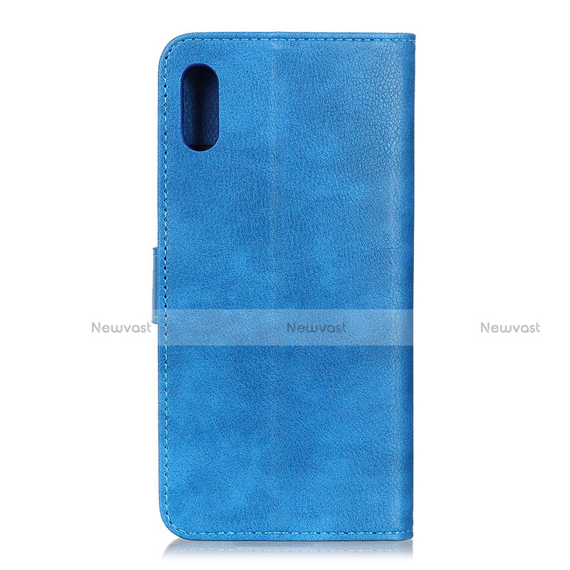 Leather Case Stands Flip Cover L06 Holder for Samsung Galaxy M01 Core