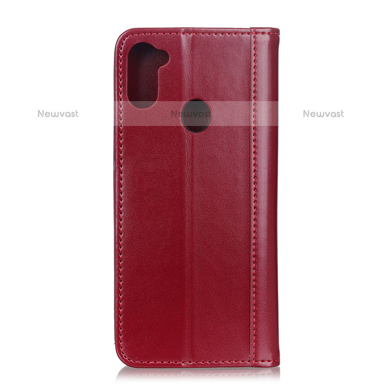 Leather Case Stands Flip Cover L06 Holder for Samsung Galaxy M11