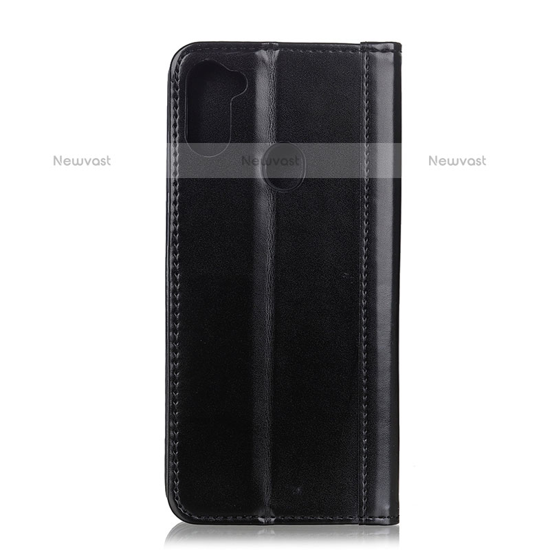 Leather Case Stands Flip Cover L06 Holder for Samsung Galaxy M11