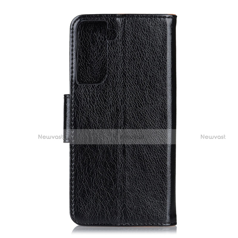 Leather Case Stands Flip Cover L06 Holder for Samsung Galaxy S21 Plus 5G