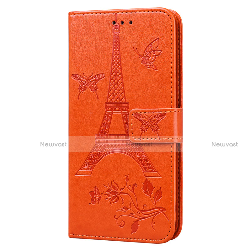 Leather Case Stands Flip Cover L06 Holder for Sony Xperia 8 Lite