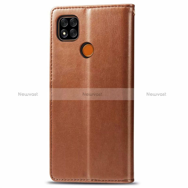 Leather Case Stands Flip Cover L06 Holder for Xiaomi Redmi 9 Activ